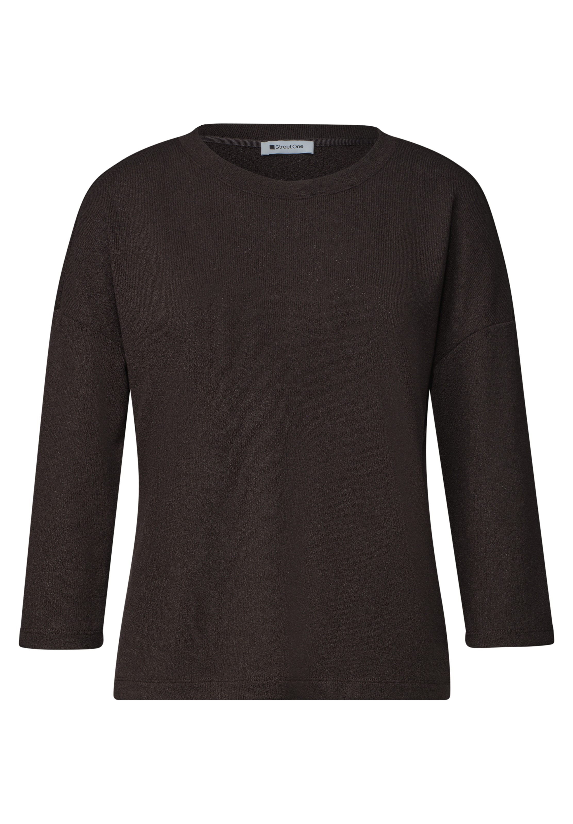 STREET ONE Shirt in Braun: Vorderseite