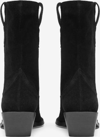 Bottes de cowboy Bianco en noir