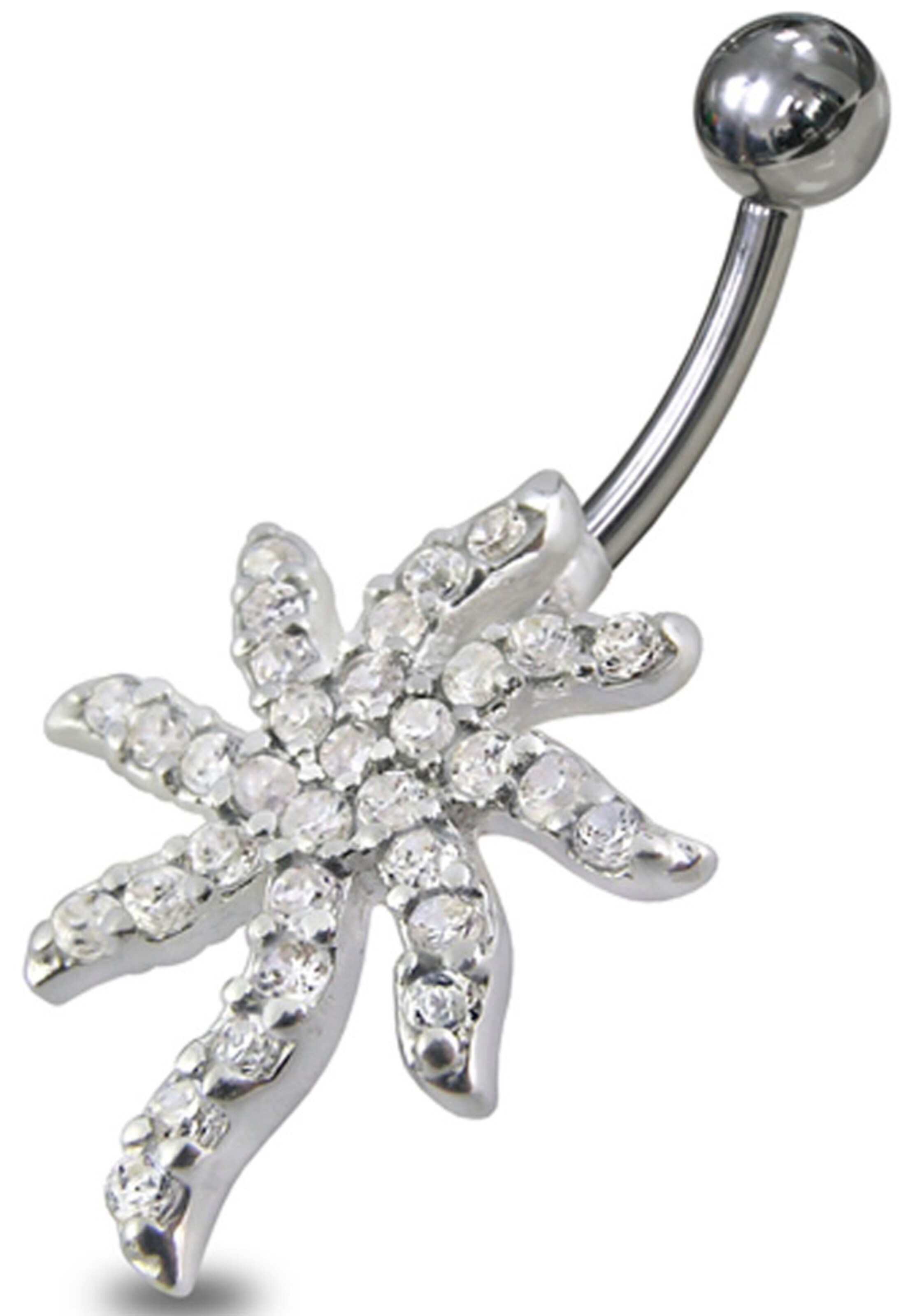 FIRETTI Piercingschmuck in Silber: Vorderseite