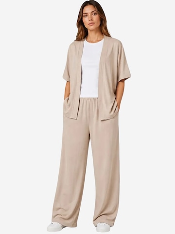Lady Bersan Leisure suit 'Zweiteiliges Set' in Beige: front