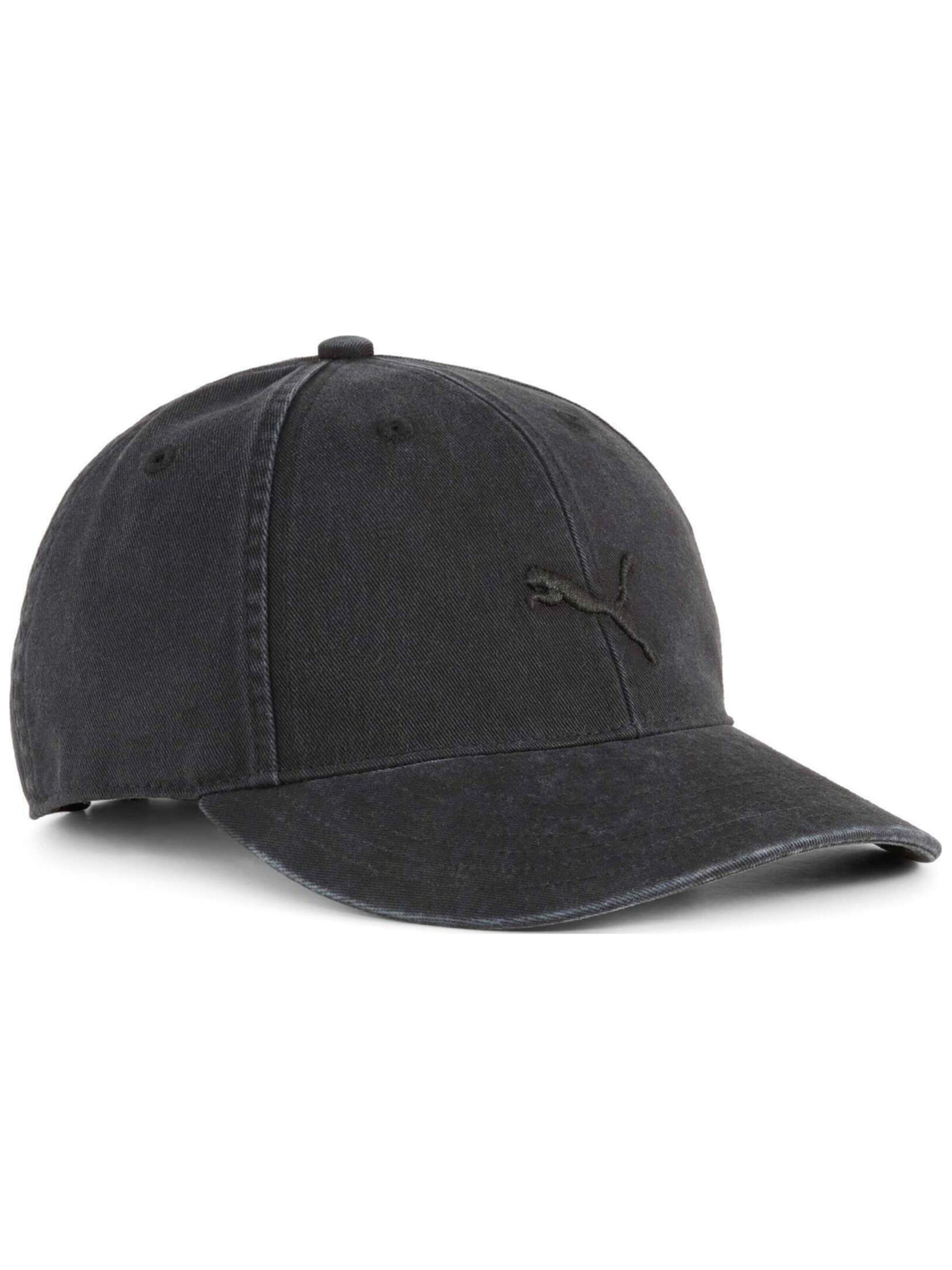 Cappello da baseball sportivo di PUMA in nero: frontale