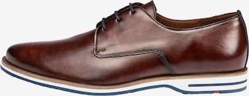 LLOYD Lace-up shoe 'Dakin' in Brown: front