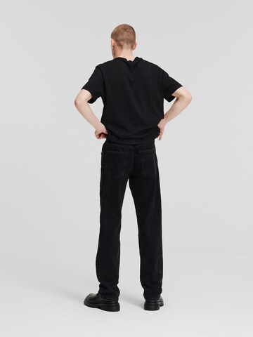 KARL LAGERFELD JEANS Regular Jeans in Schwarz