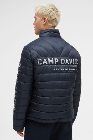 CAMP DAVID Talvitakki värissä sininen: etupuoli