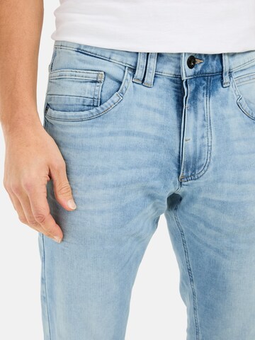 CAMEL ACTIVE Slimfit Slim Fit fleXXXactive® Cooling Jeans in Blau