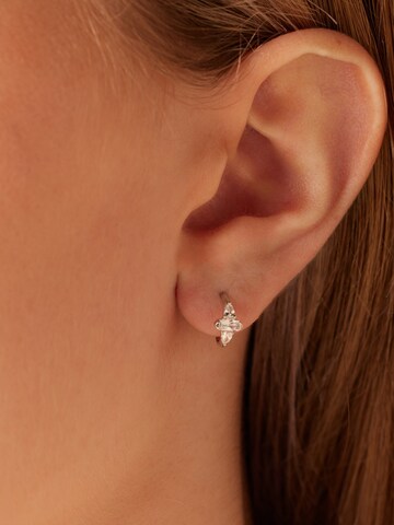 Lucardi Earrings in Silver