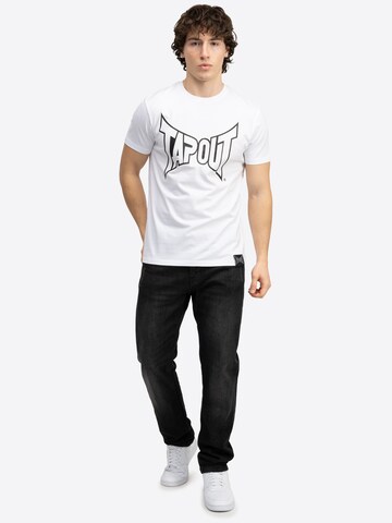 T-Shirt Tapout en blanc