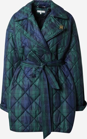 TOMMY HILFIGER Ανοιξιάτικο και φθινοπωρινό παλτό σε μπλε: μπροστά