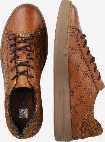 bugatti Athletic Lace-Up Shoes 'Gumero' in Brown
