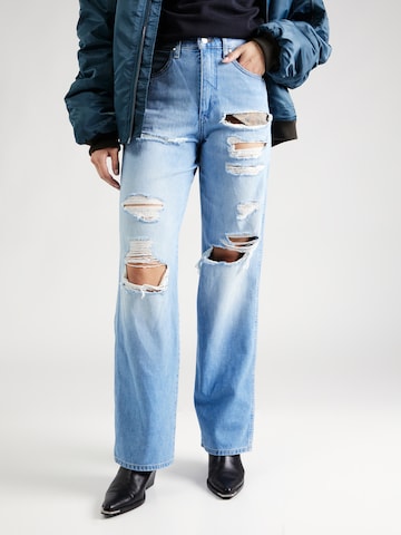 WRANGLER Regular Jeans in Blauw: voorkant