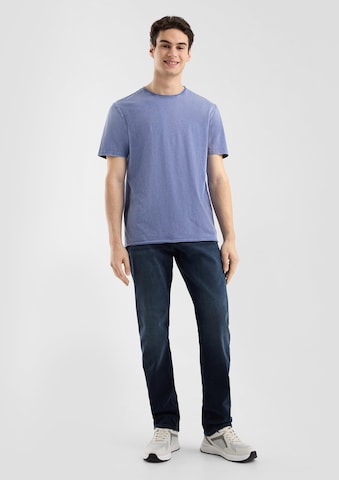 Maglietta di QS in blu: frontale