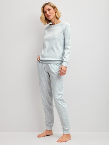 CALIDA Pyjamabroek 'Alpine M&M' in Blauw