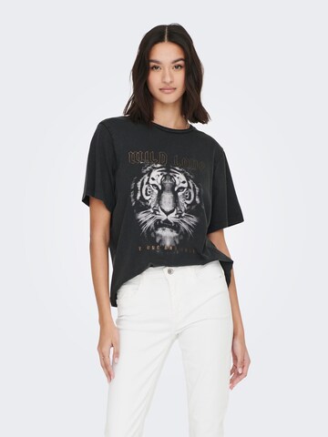 JDY T-Shirt 'Farock' in Schwarz: Vorderseite