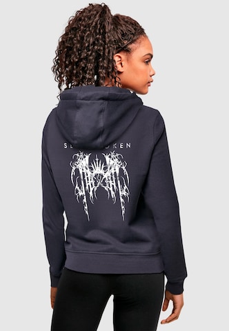 Merchcode Sweatshirt 'Sleep Token - Grunge' in Blau: Vorderseite