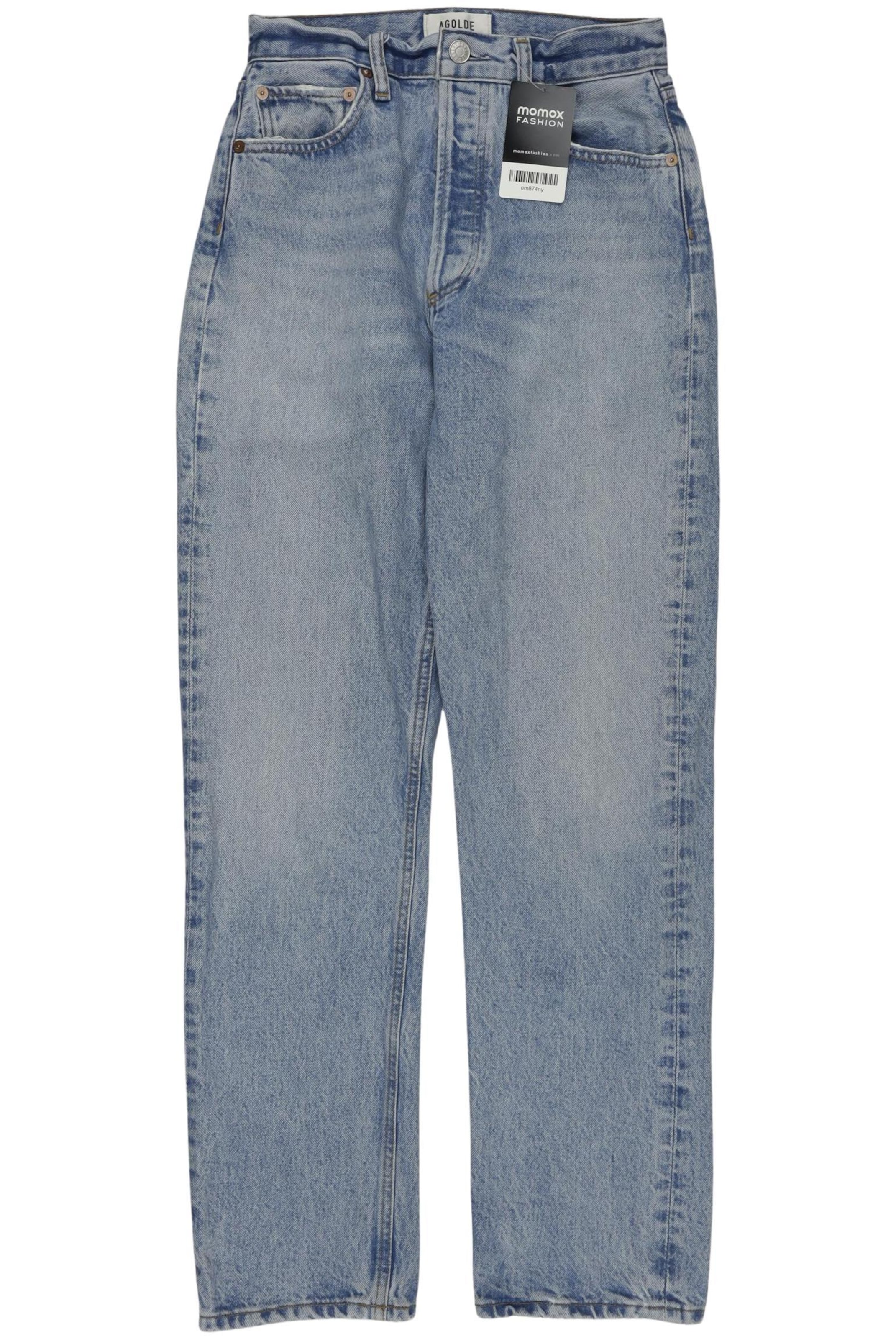 AGOLDE Jeans in 24 in Blue: front