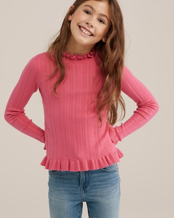 WE Fashion - Jersey en rosa: frente