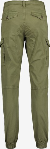 BLUE SEVEN Tapered Broek in Groen