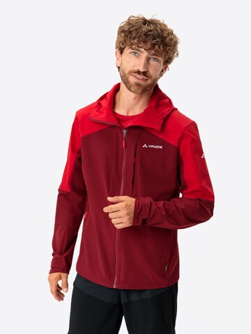VAUDE Outdoorjas 'Elope' in Rood: voorkant