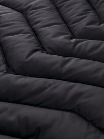 TOM TAILOR Weste in Schwarz