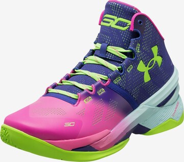 UNDER ARMOUR Athletic Shoes 'Curry 2' in Pink: front