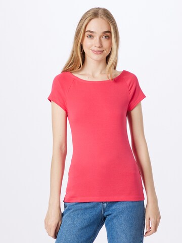 QS Shirt in Roze: voorkant