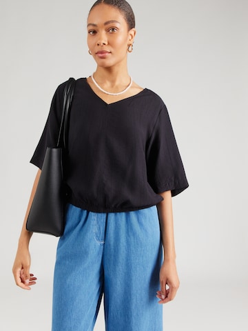 s.Oliver Bluzka w kolorze czarny: przód
