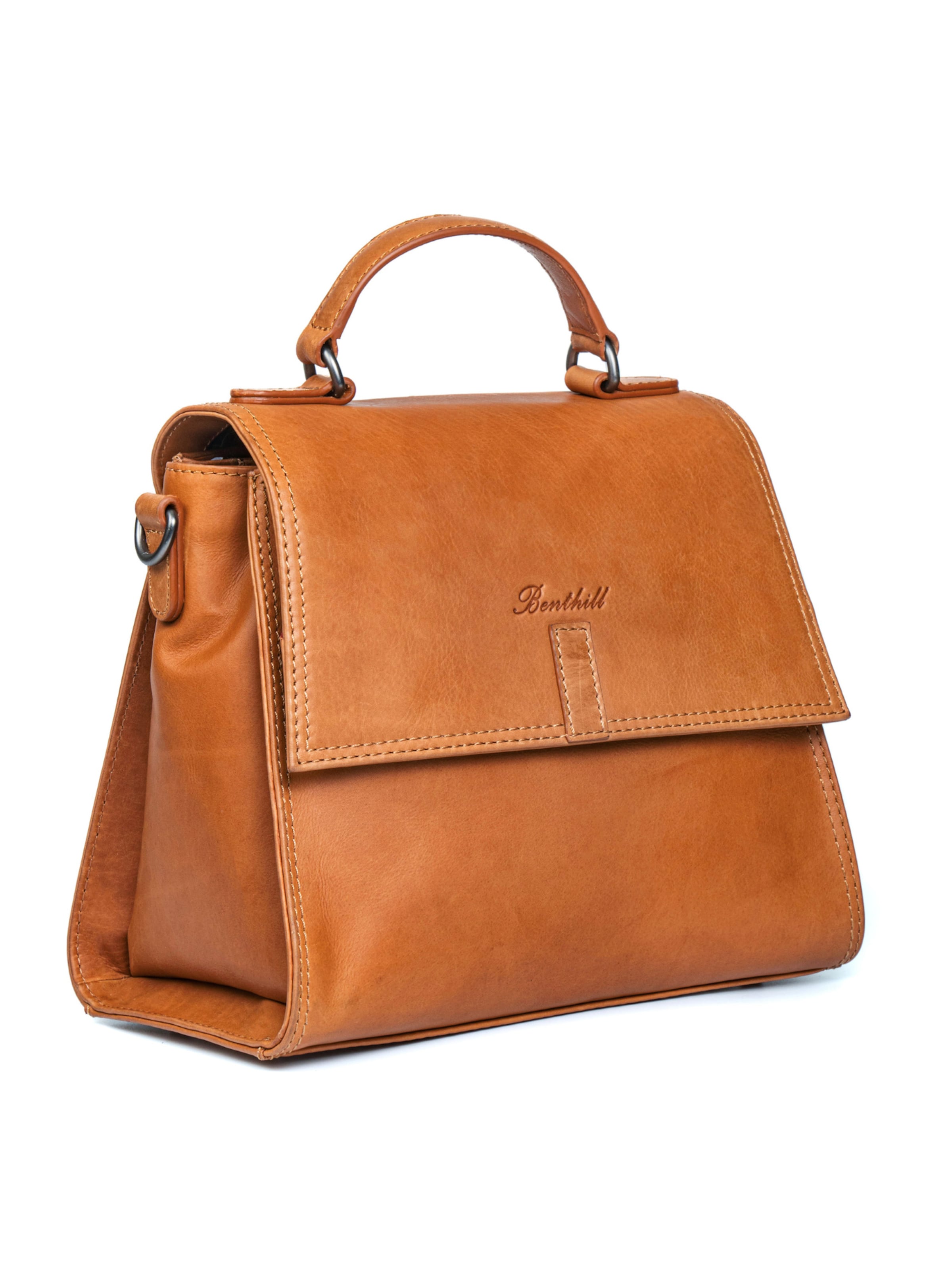 Benthill Handbag in Brown: front