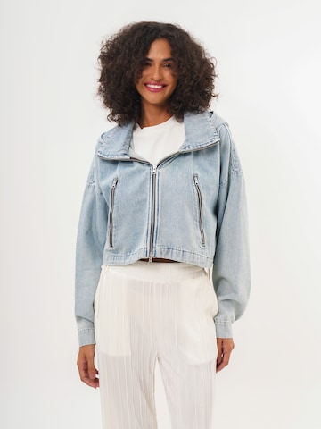 FRESHLIONS Between-Season Jacket 'Juliana' in Blue