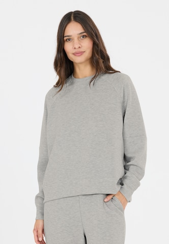 Athlecia Sweatshirt 'Jacey' in Grau: Vorderseite