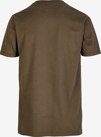 Cleptomanicx T-Shirt 'Ligull Regular' in Braun