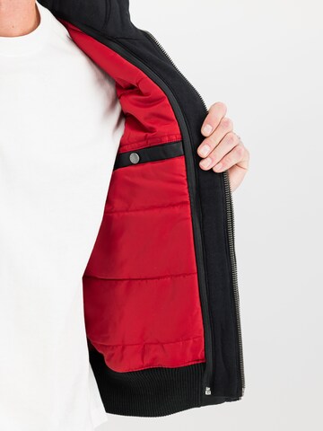 ALPHA INDUSTRIES Übergangsjacke 'MA-1 D-Tec' in Schwarz