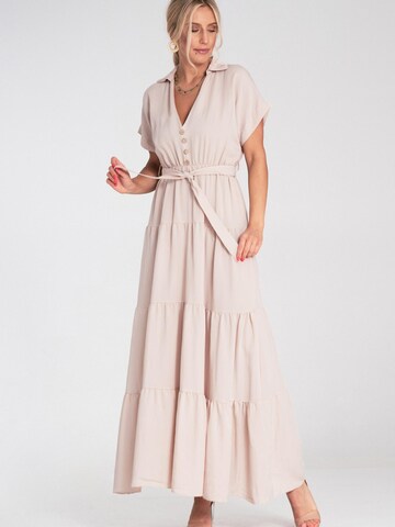 Abito da cocktail 'M1195' di Figl in beige