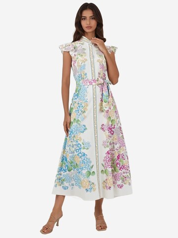 Hiccup Kleid in Weiß: Vorderseite