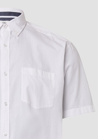 s.Oliver Regular fit Button Up Shirt in White