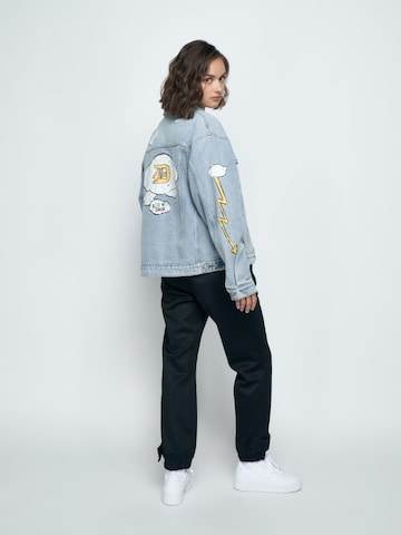Bless my Demons exclusive for ABOUT YOU Between-Season Jacket 'CIRRUS' in Blue
