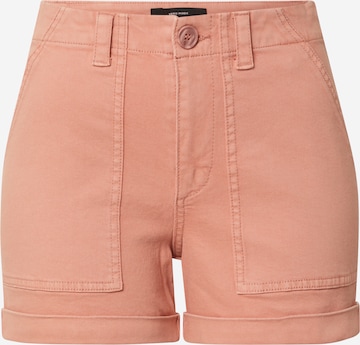 VERO MODA Pants in Pink: front