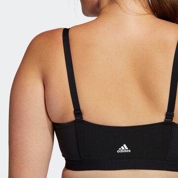 ADIDAS PERFORMANCE - Bustier Sujetador deportivo en negro