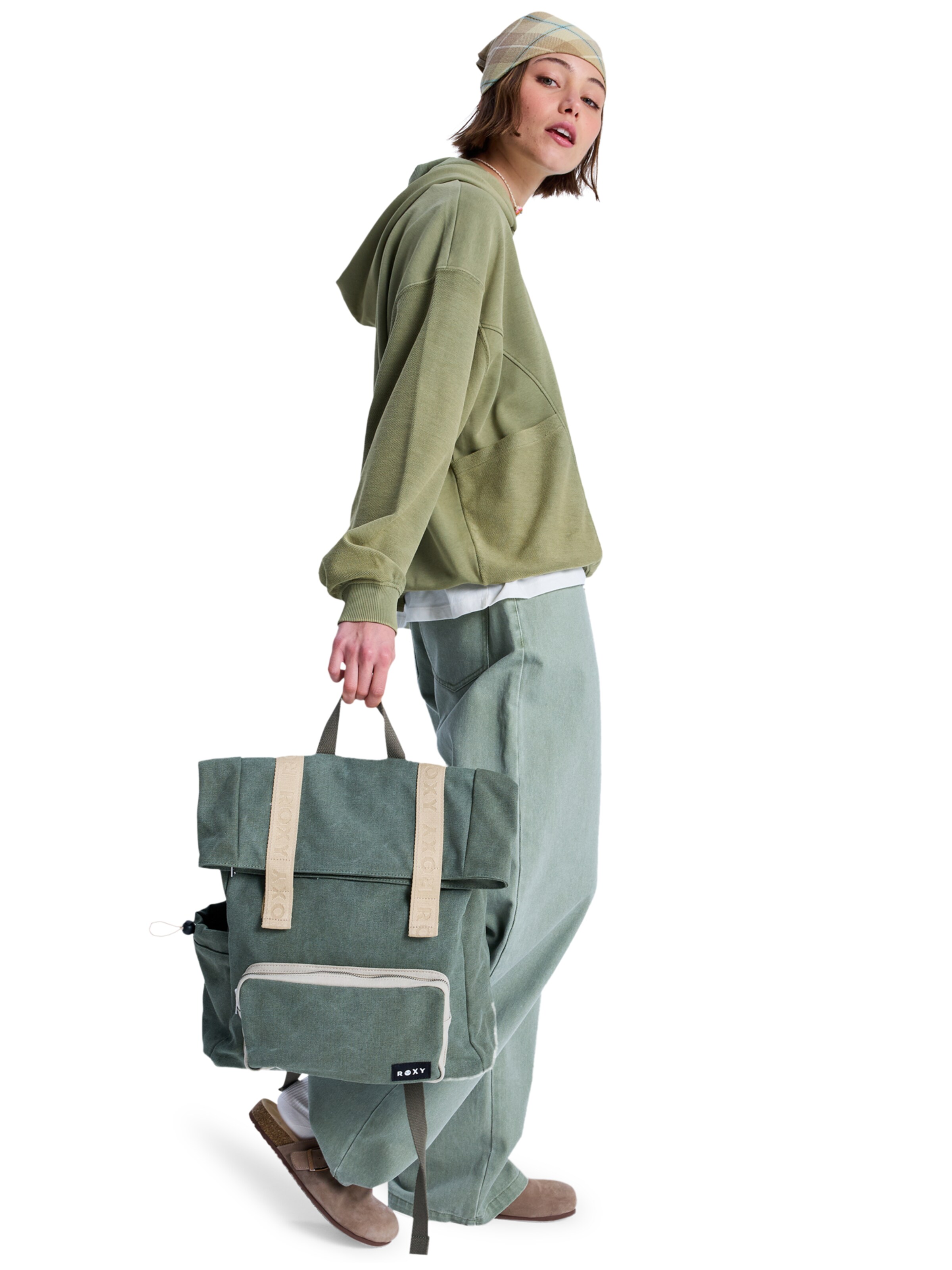 ROXY Backpack 'So Far Away' in Green