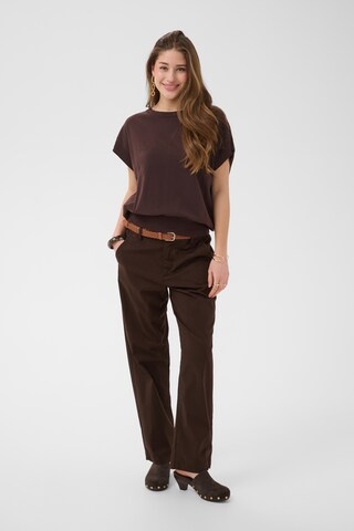 Cream Regular Pants 'CRLorraine' in Brown