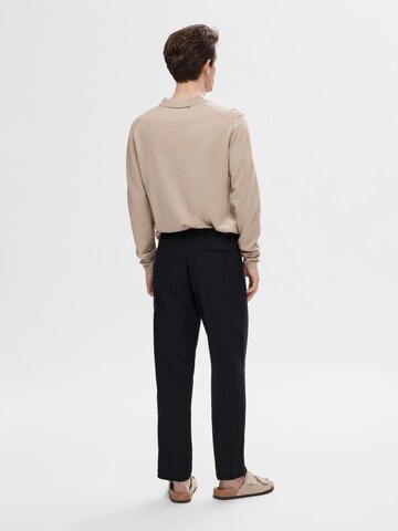 SELECTED HOMME Loose fit Trousers in Black