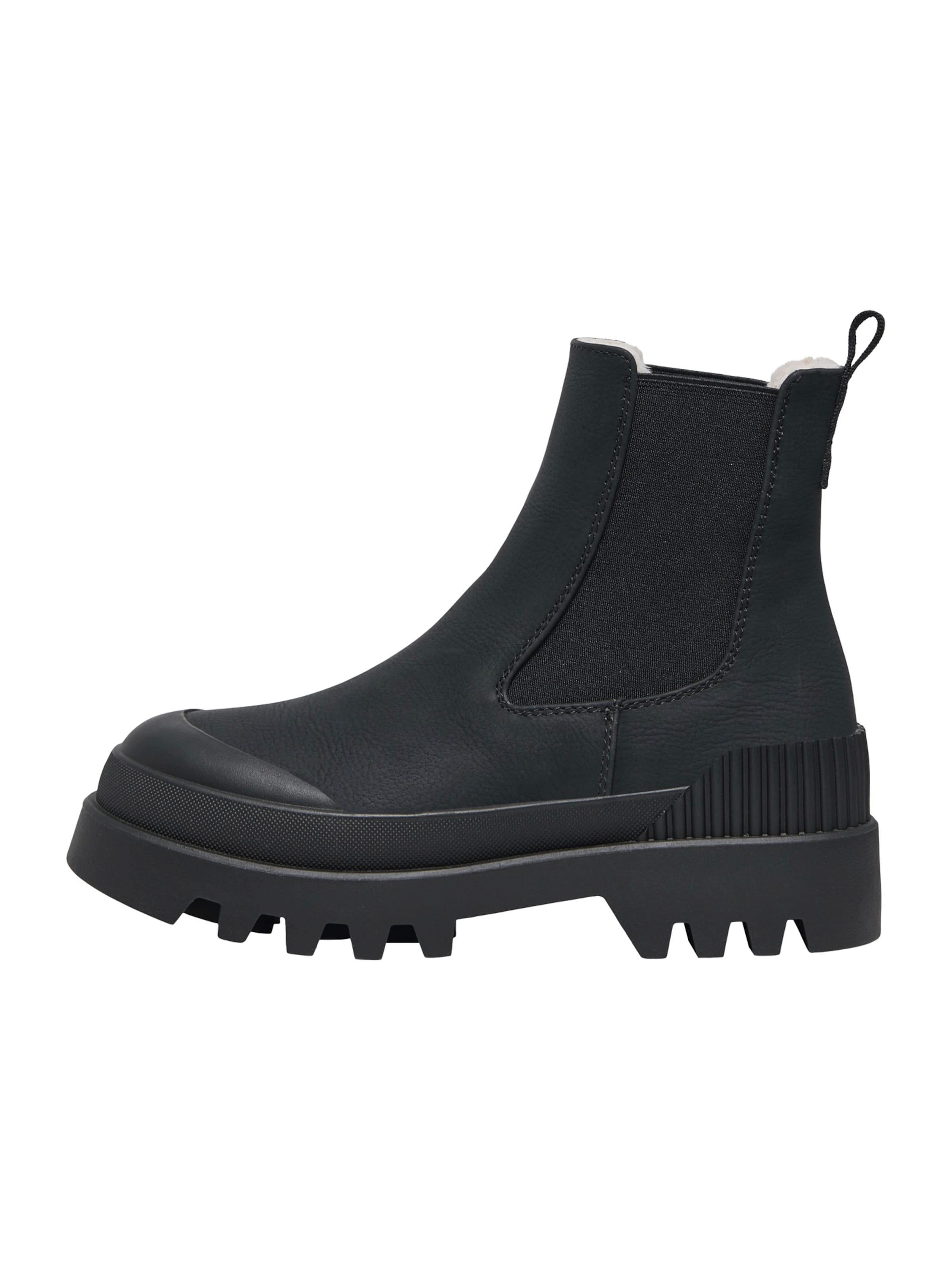 ONLY - Botas Chelsea 'ONLBUZZ-5' en negro: frente
