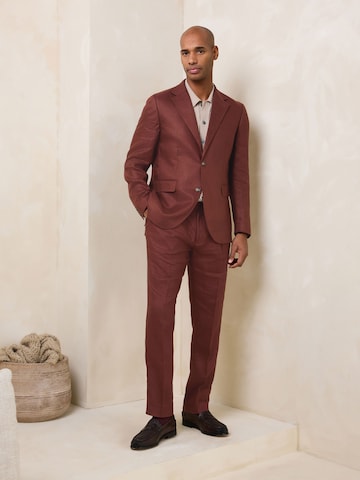 Next Slimfit Hose 'N. Premium' in Braun