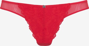 JETTE Thong in Red: front