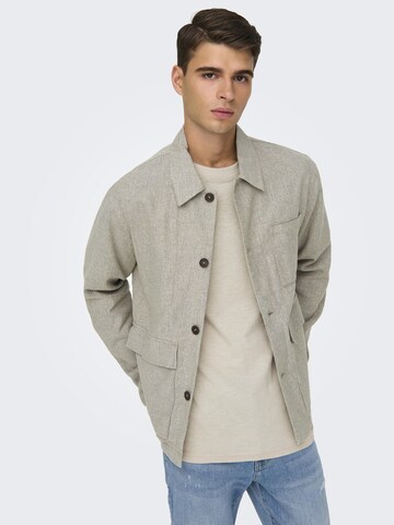Only & Sons Tussenjas 'ONSKANE' in Beige