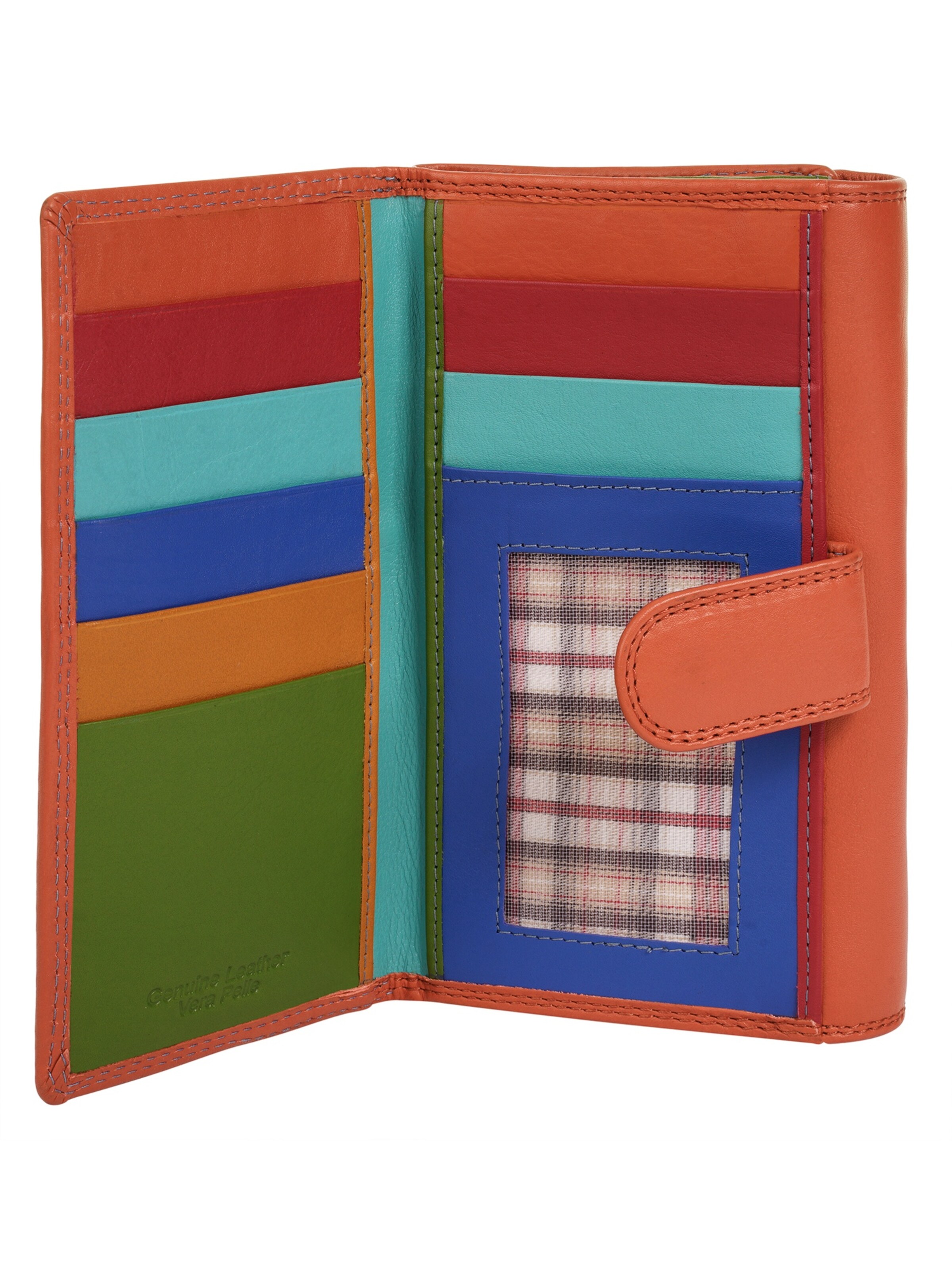 Samantha Look Wallet in Orange