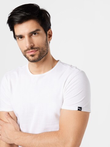 PUMA - Camiseta en blanco