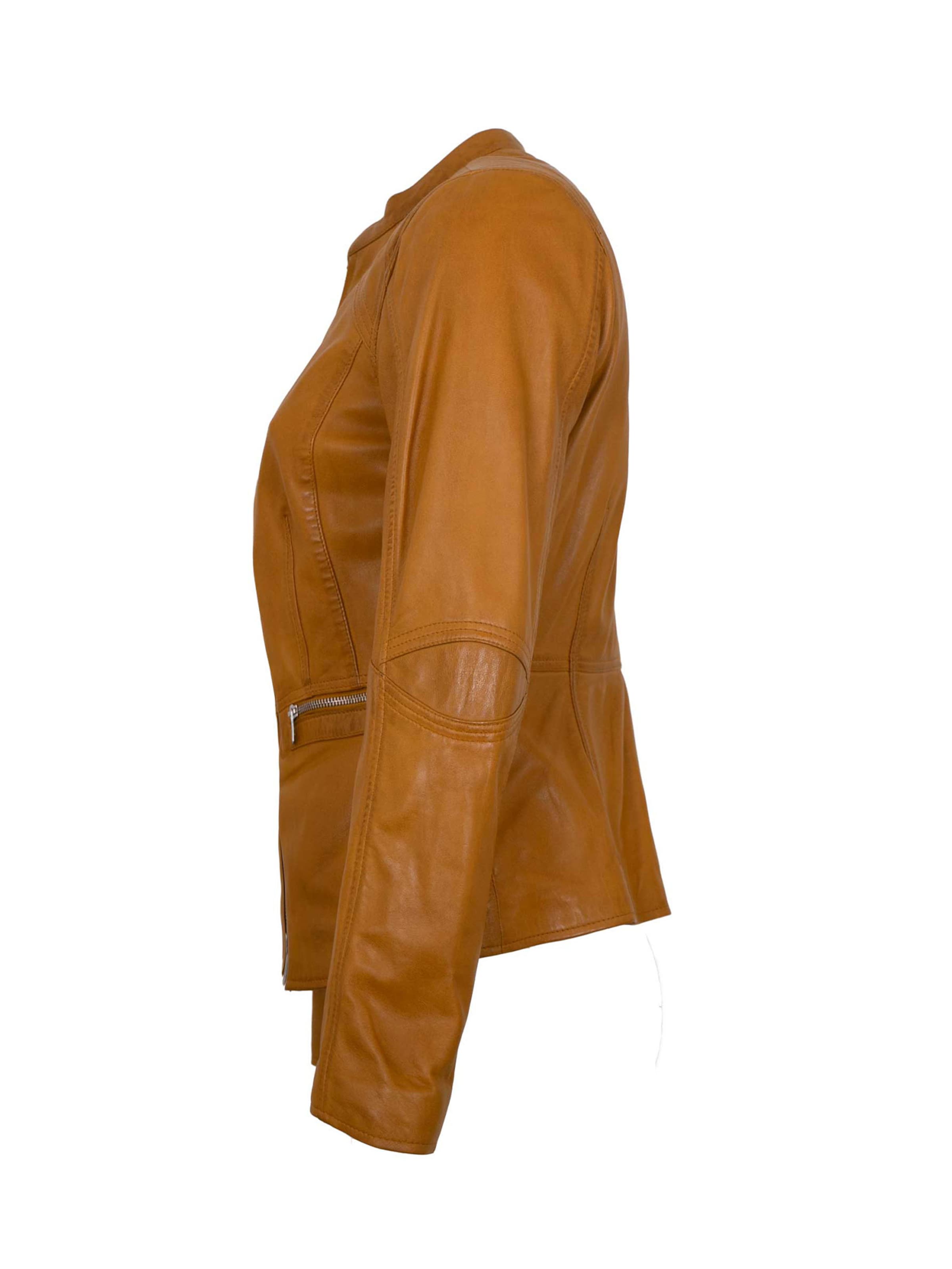 Jilani Between-Season Jacket 'Jale' in Brown