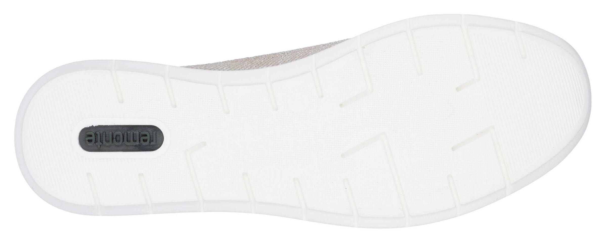 REMONTE Ballet Flats with Strap in Beige