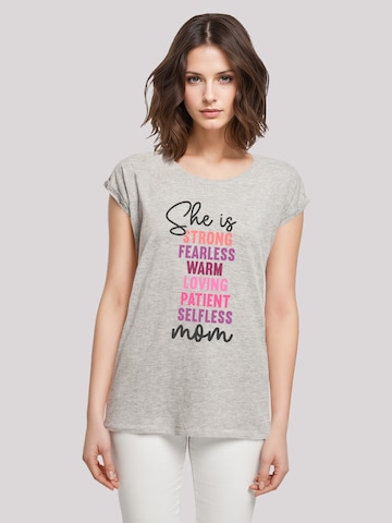 F4NT4STIC Shirt in Grey: front
