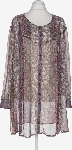 MIAMODA Blouse & Tunic in 6XL in Brown: front